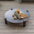 Curonian Curonian 800Alna 31.5 in. Alna Solid Carbon Steel Wood Burning Fire Pit 800Alna